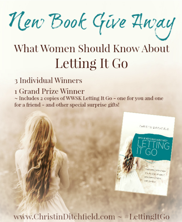Letting It Go GiveAway