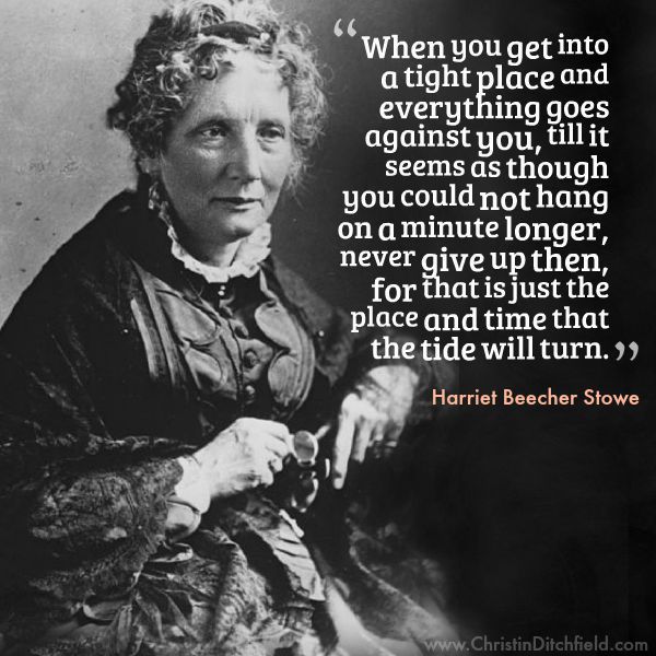 Hope Quote Harriet Beecher Stowe