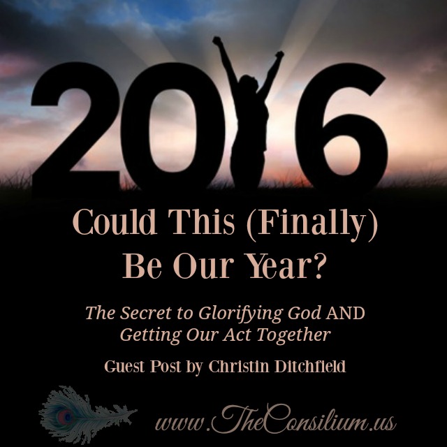 Could This Finally Be Our Year? Christin Ditchfield for The Consilium