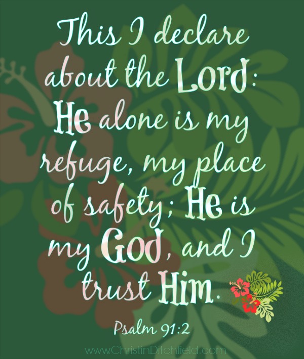 He is my refuge VBS