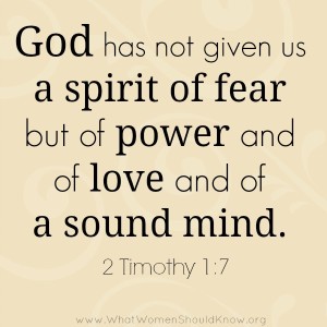 2 Timothy 1.7