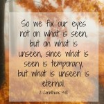 We Fix Our Eyes