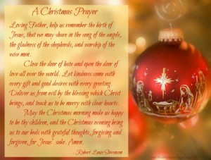 A Christmas Prayer