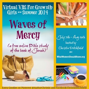 VBS for GrownUp Girls 2014 Info Pin