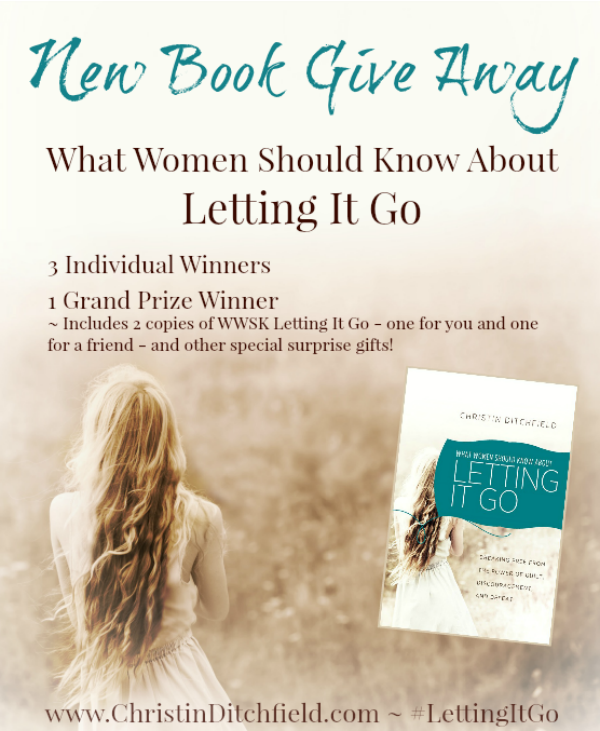 Letting It Go GiveAway 