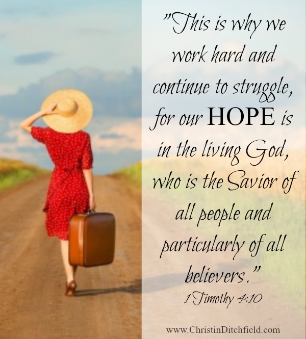 VBS Memory Verse Week 1 Our Hope