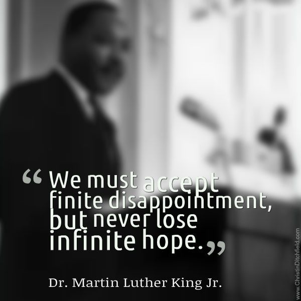 Hope Quote MLK Jr