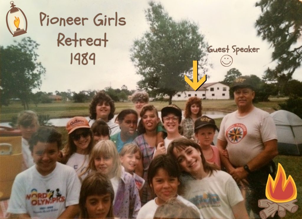 Christin Ditchfield #TBT Camping Retreat